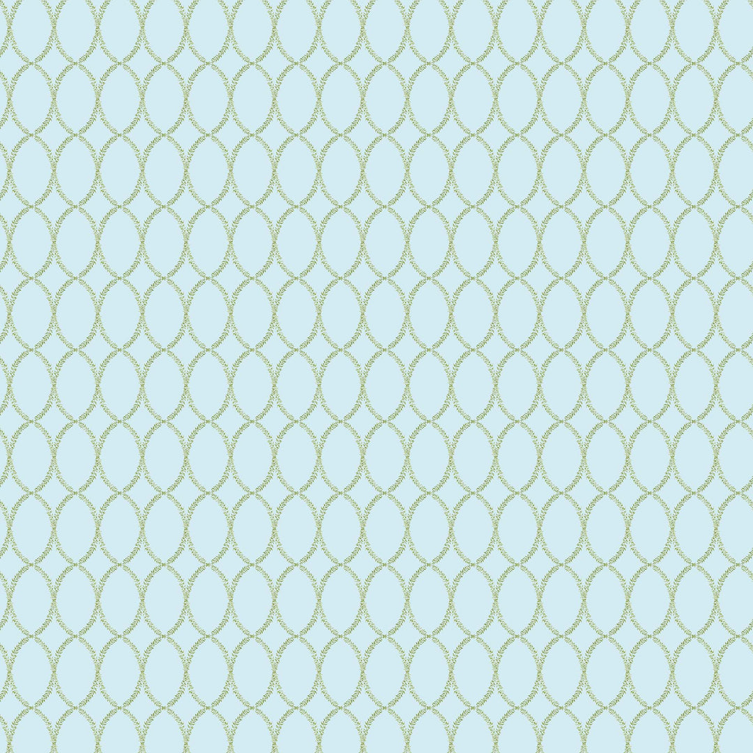 Chloe Fabric in Duck Egg