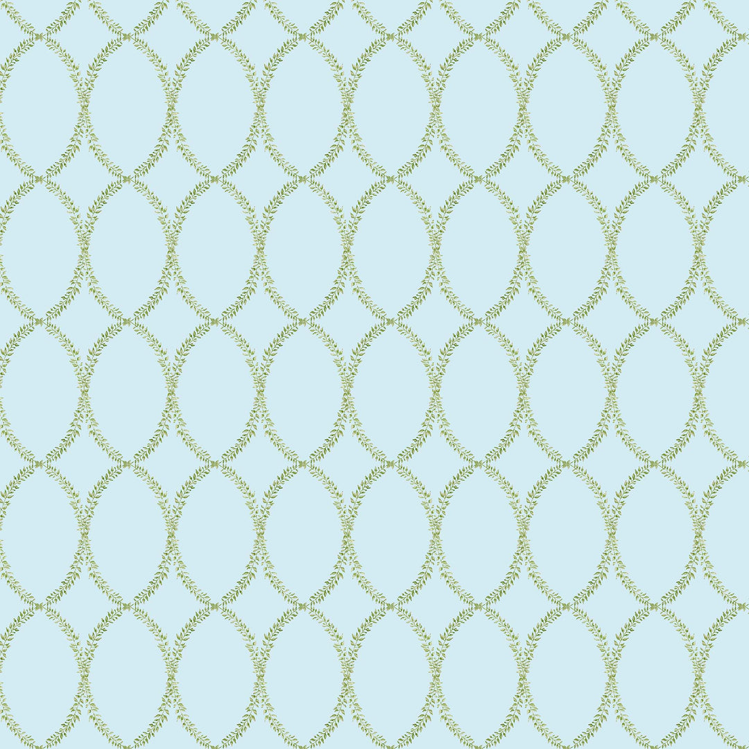 Chloe Fabric in Duck Egg