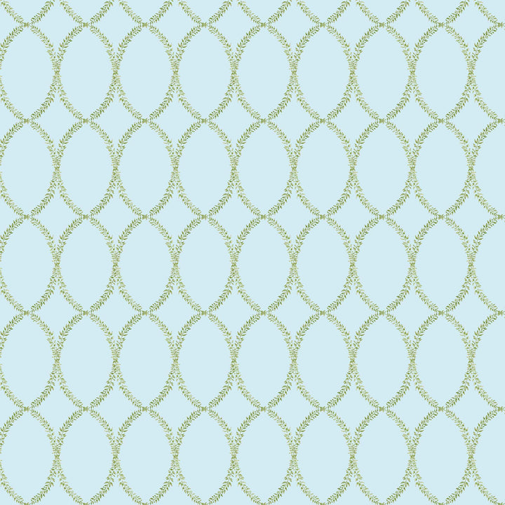 Chloe Fabric in Duck Egg