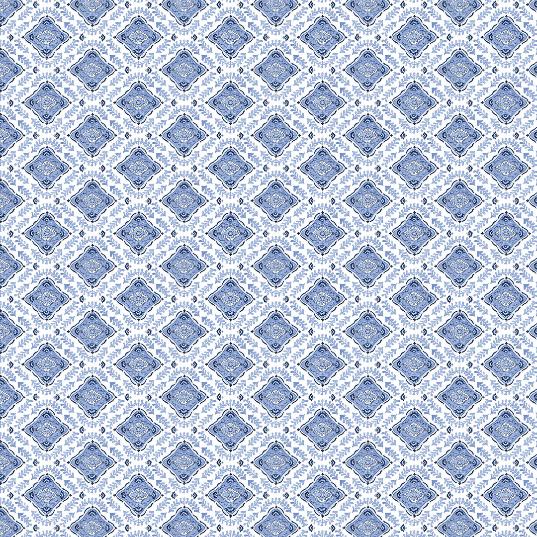 Mandalay Fabric in Blue