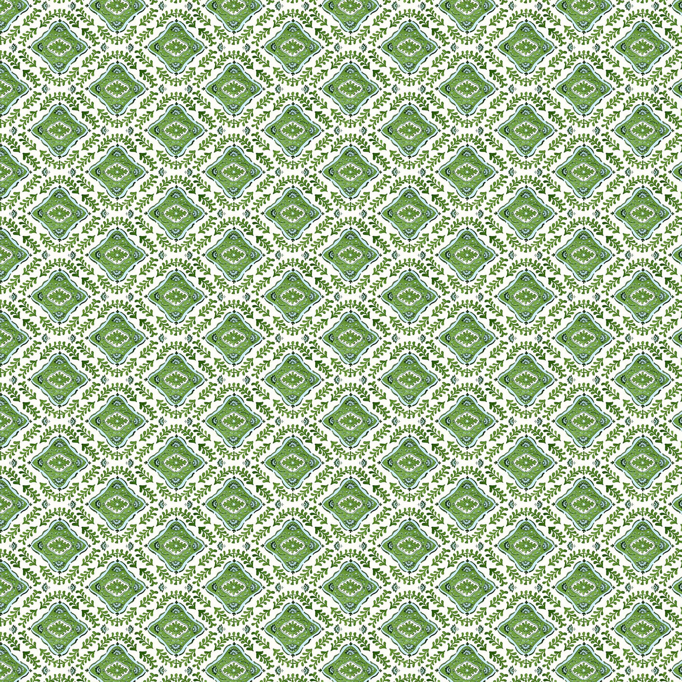 Mandalay Fabric in Hunter
