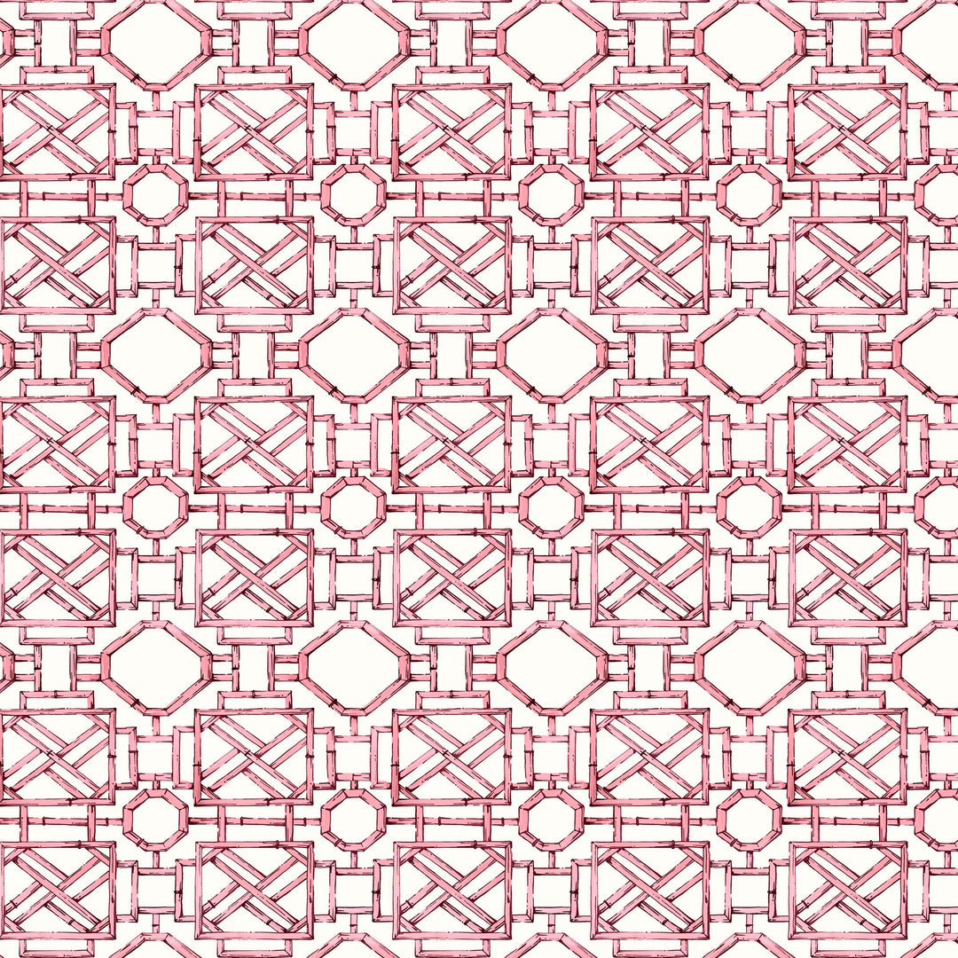 Mustique Fabric in Shell Pink