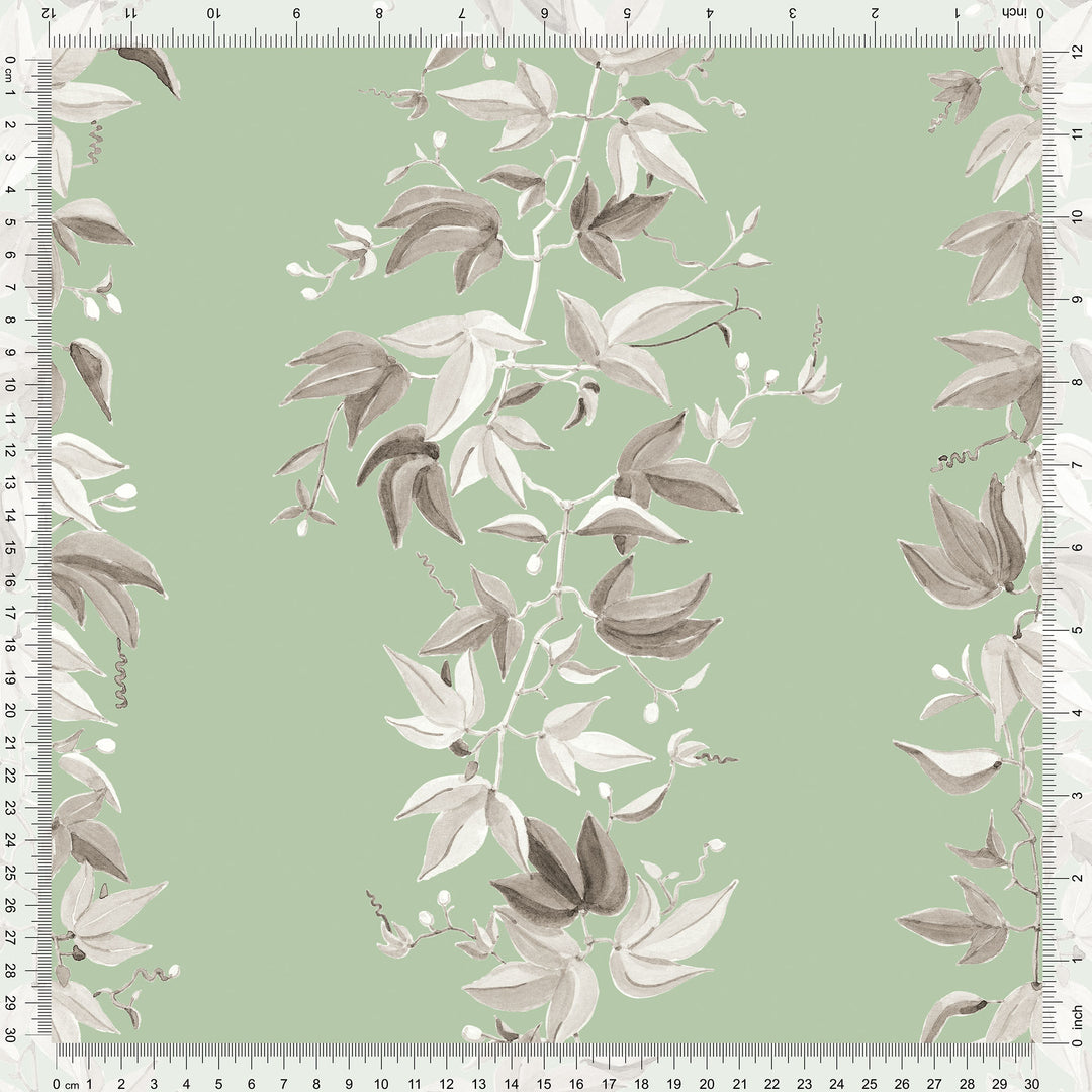 Antibes Wallpaper in Celadon