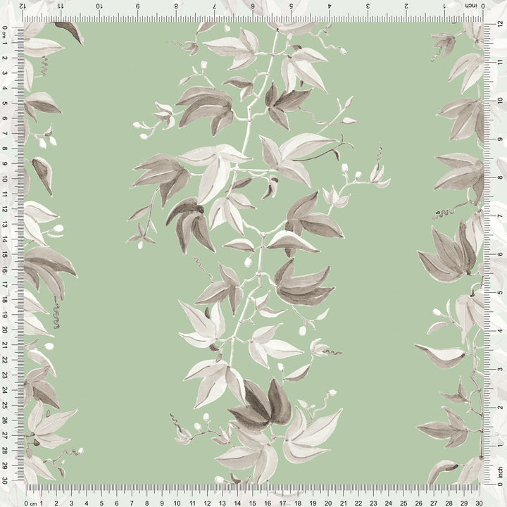Antibes Wallpaper in Celadon