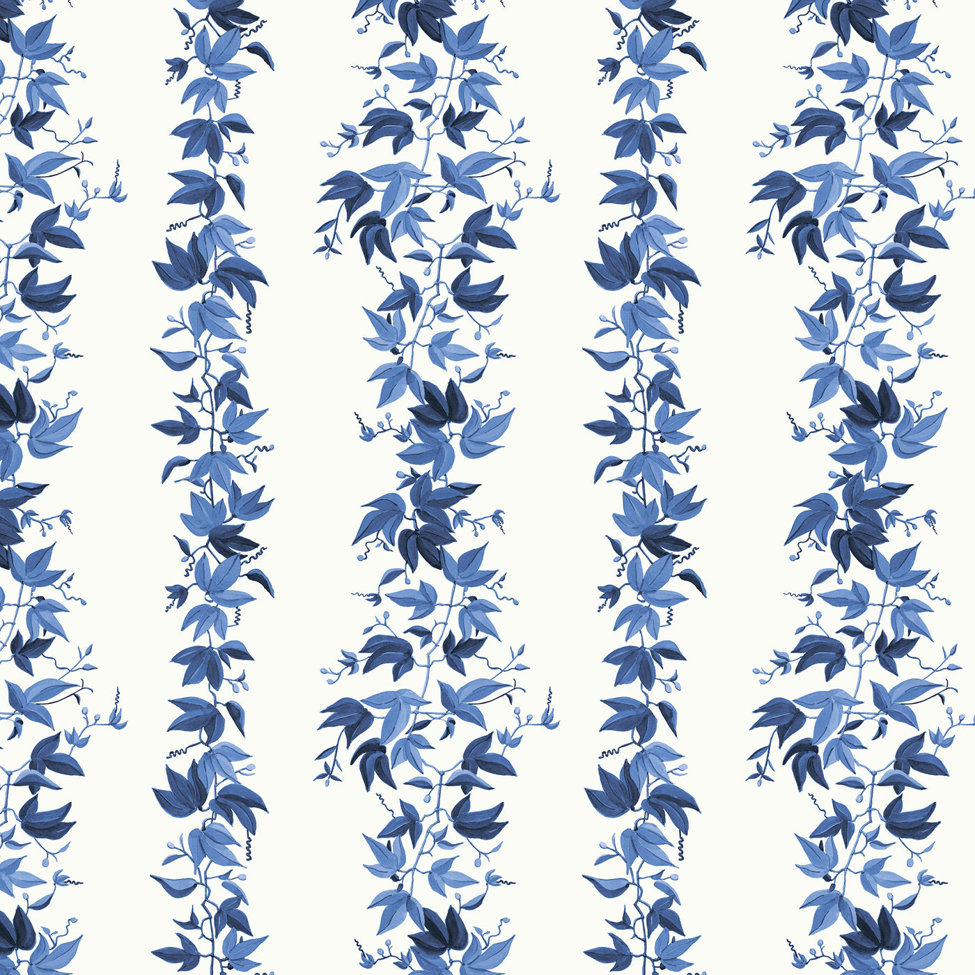 Antibes Wallpaper in Midnight