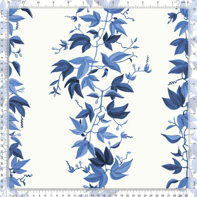Antibes Wallpaper in Midnight