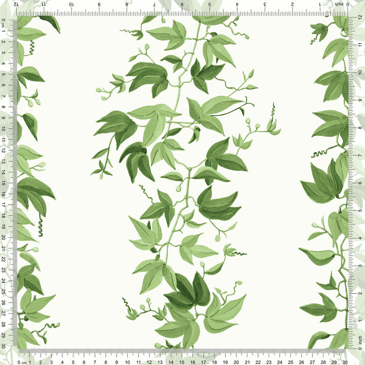 Antibes Wallpaper in Moss