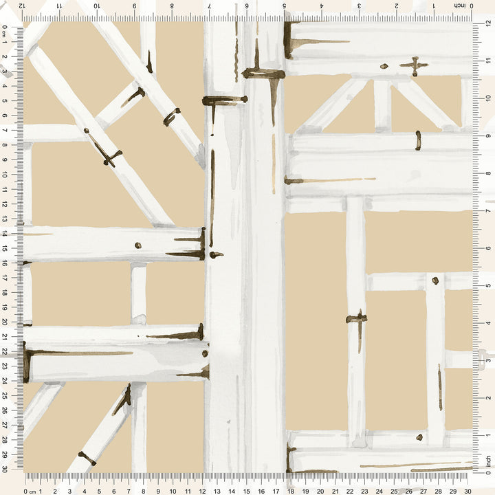 Briland Wallpaper in Camel