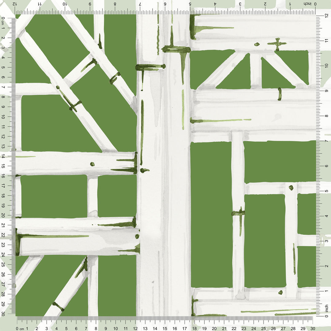 Briland Wallpaper in Moss