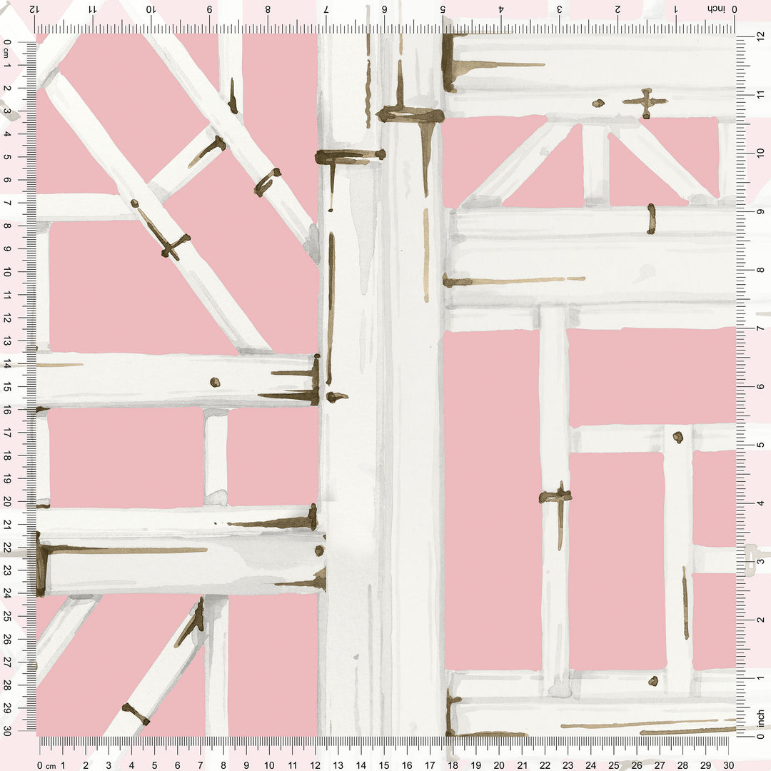 Briland Wallpaper in Pink