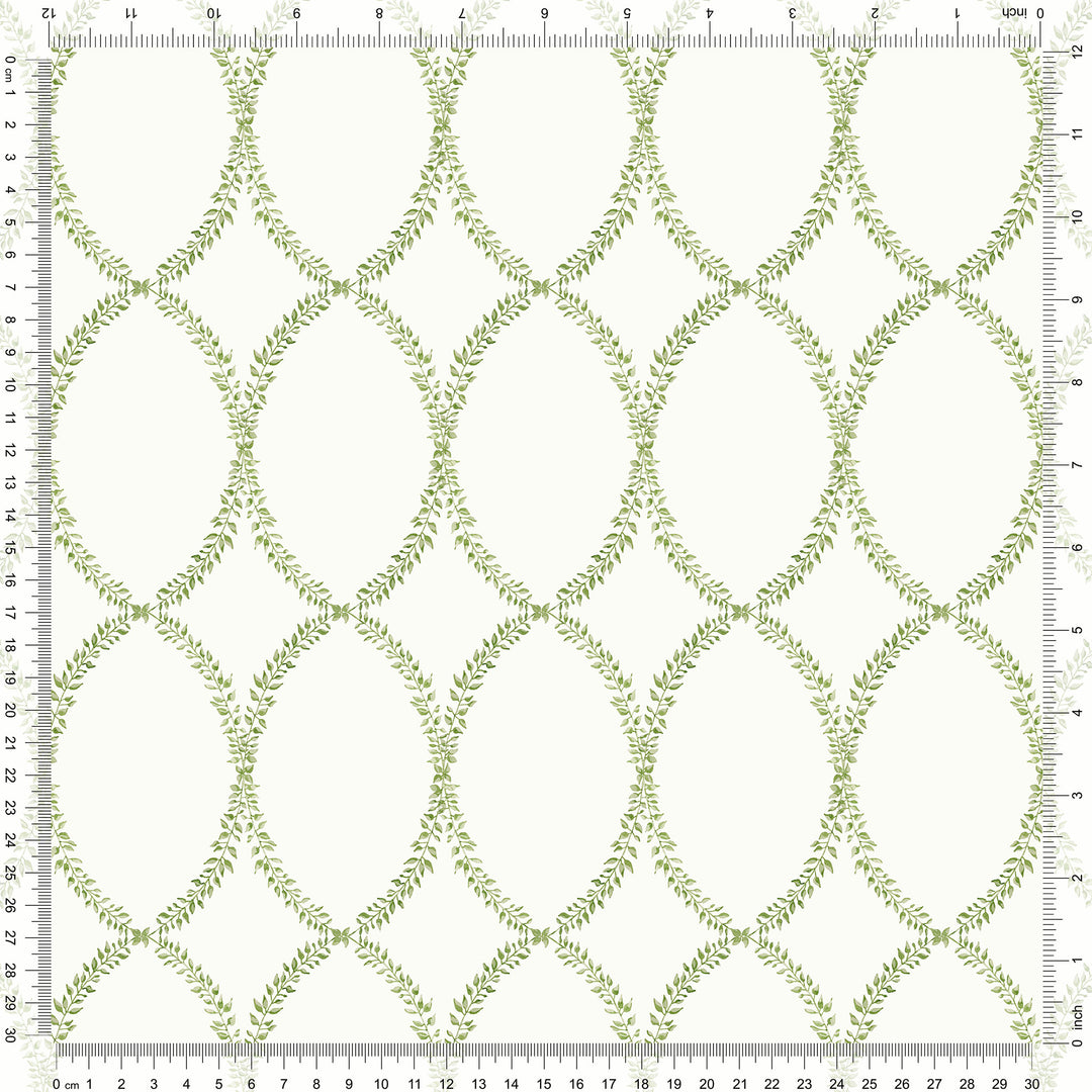 Chloe Wallpaper in Sage