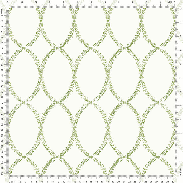 Chloe Wallpaper in Sage