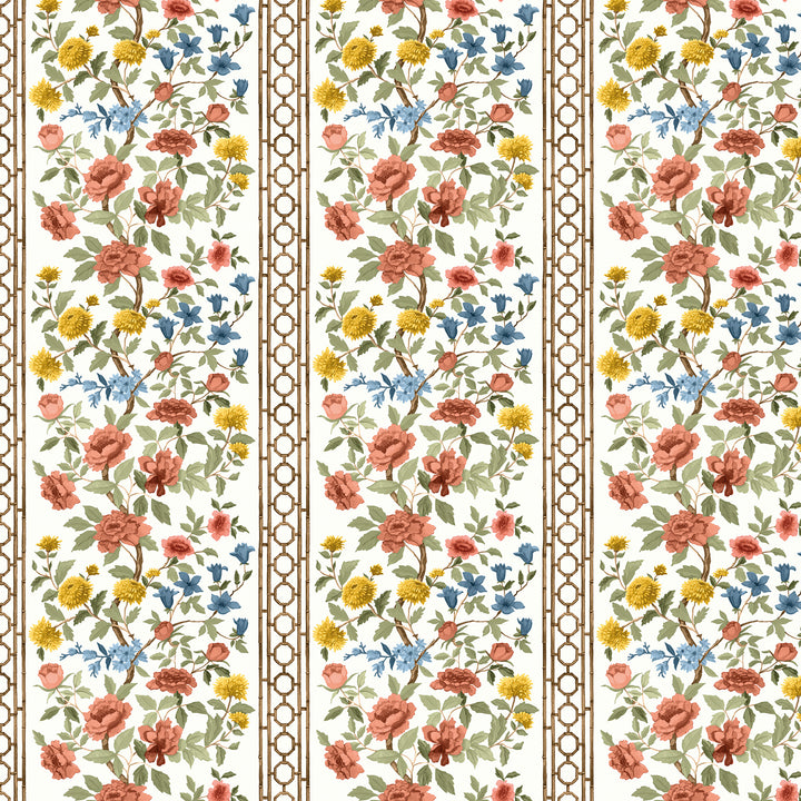 Esme Wallpaper in Terracotta
