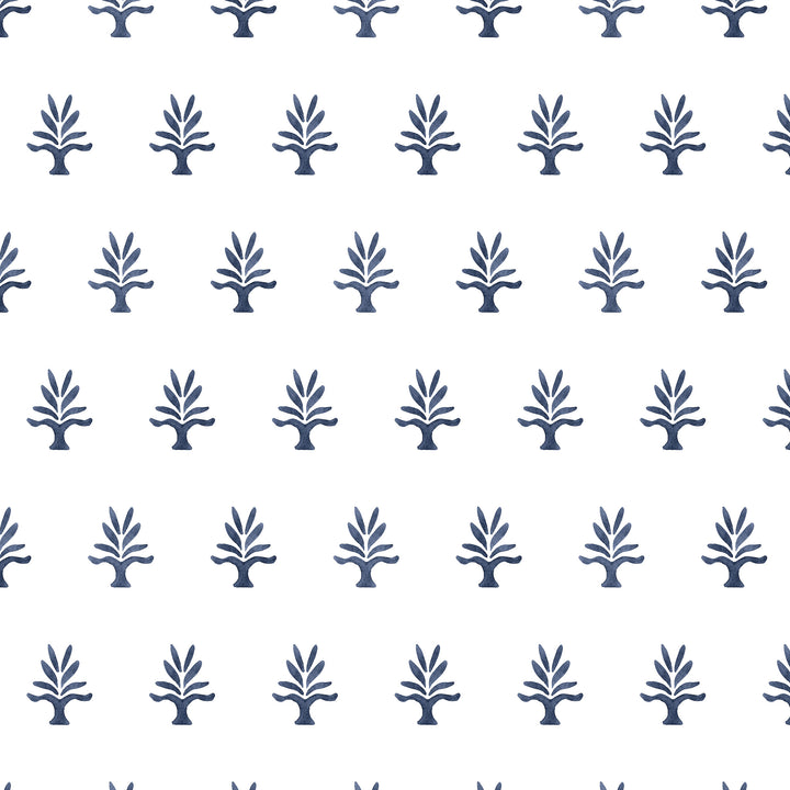 Jane Wallpaper in Indigo