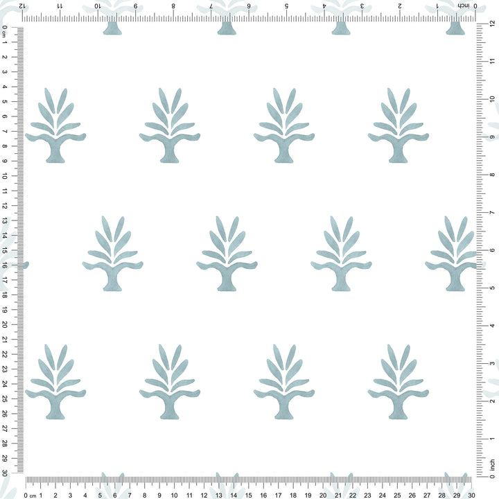 Jane Wallpaper in Sea Glass