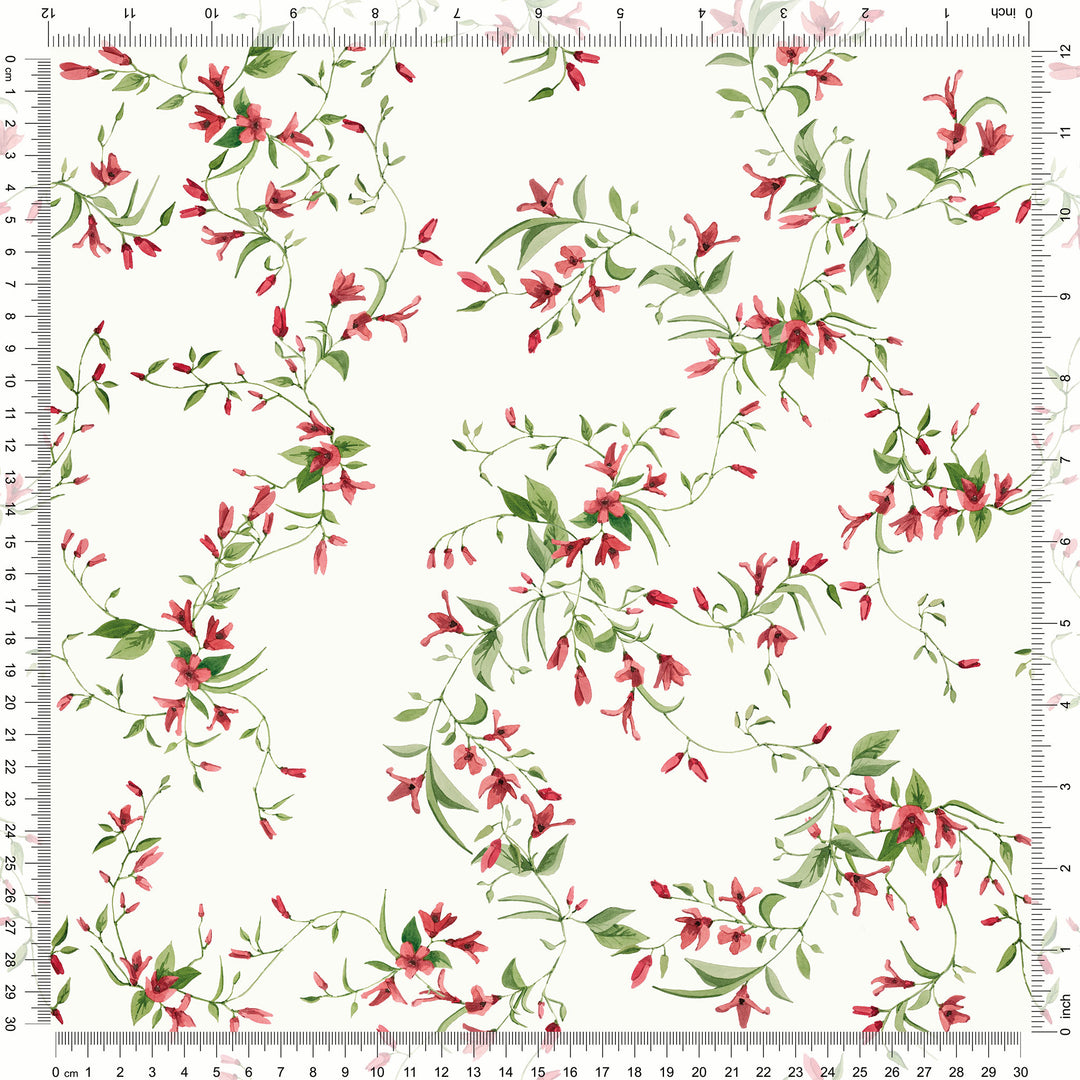Libby Wallpaper in Cerise