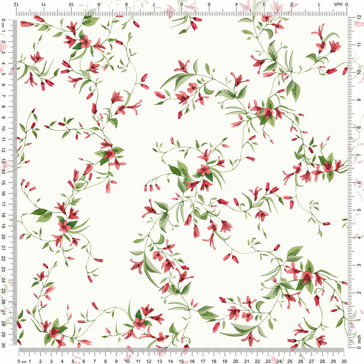 Libby Wallpaper in Cerise