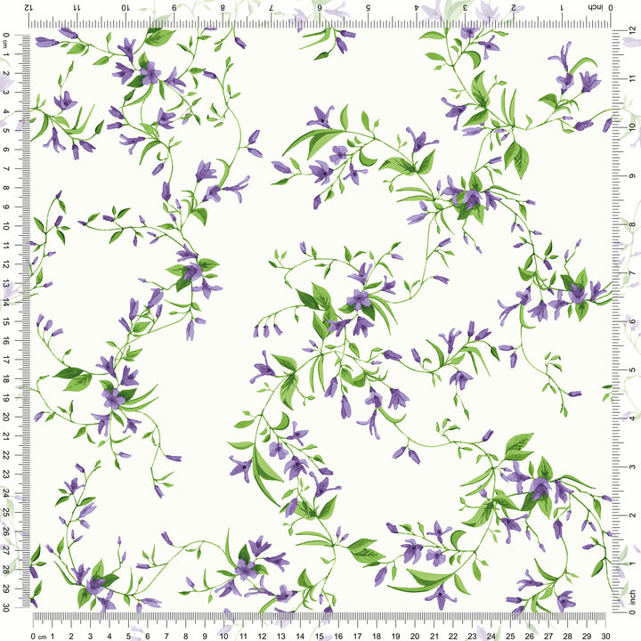 Libby Wallpaper in Lilac