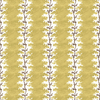 Winslow Wallpaper in Mustard