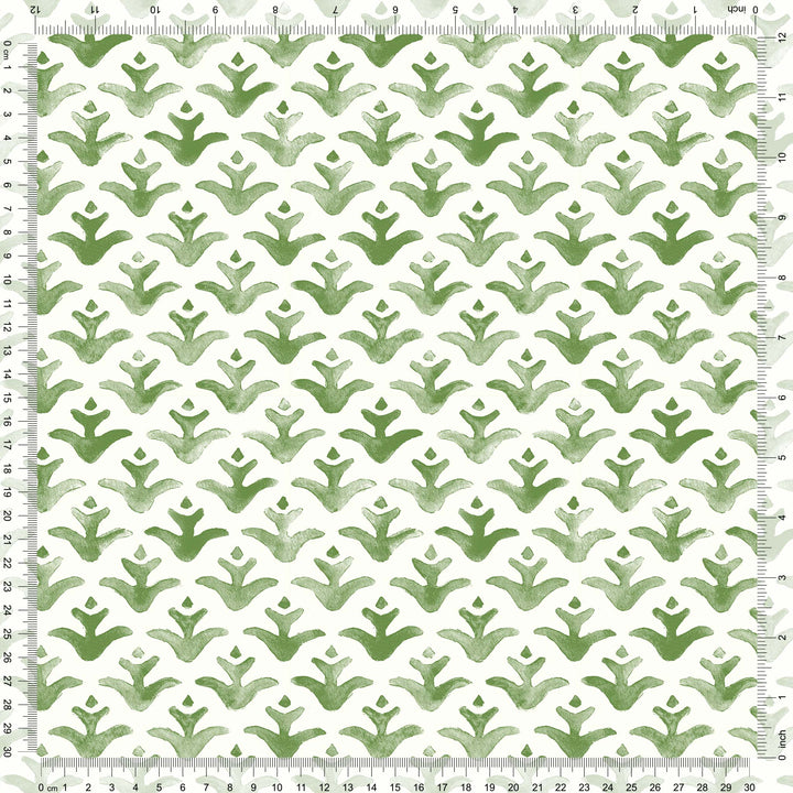 Astor Wallpaper in Moss