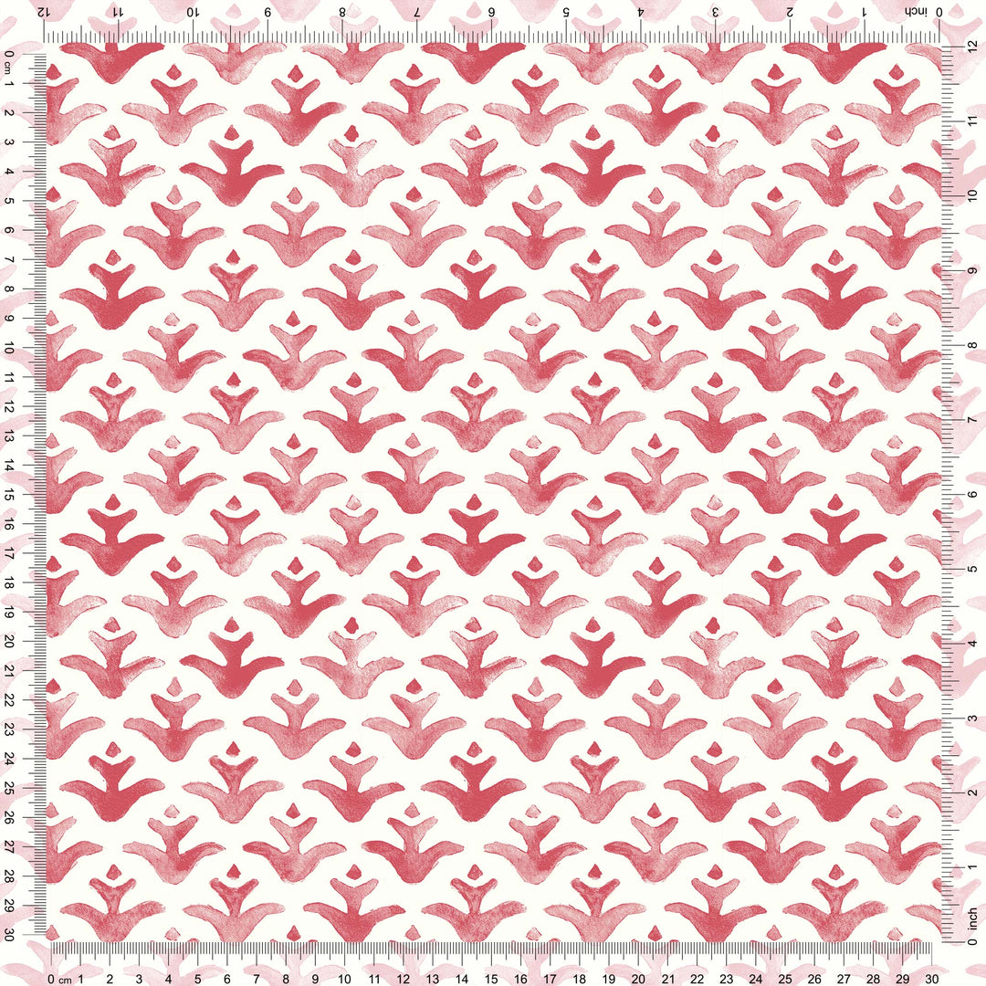 Astor Wallpaper in Peony