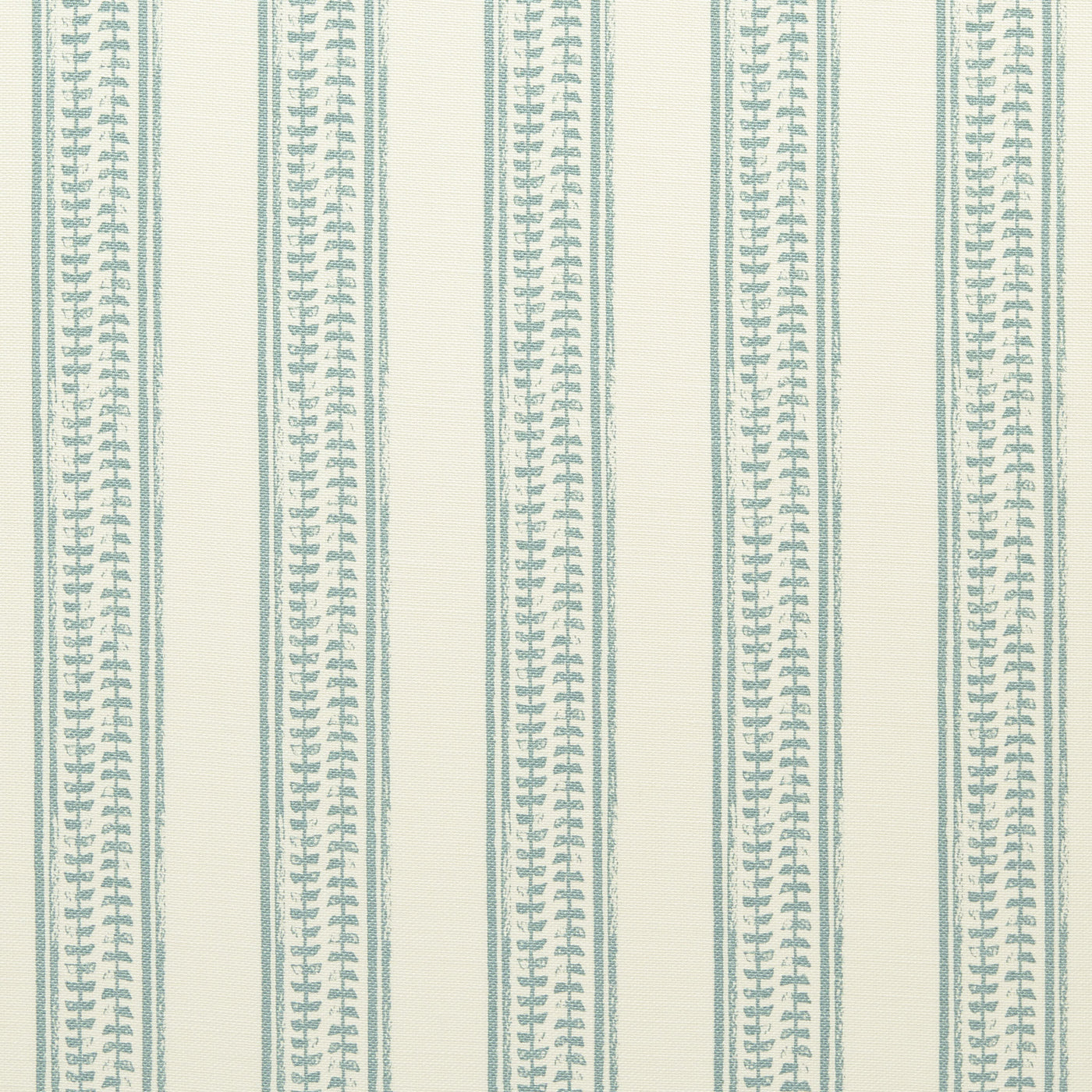 Astor Leaf Fabric in Sea Glass