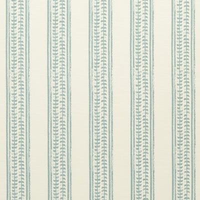Astor Leaf Fabric in Sea Glass