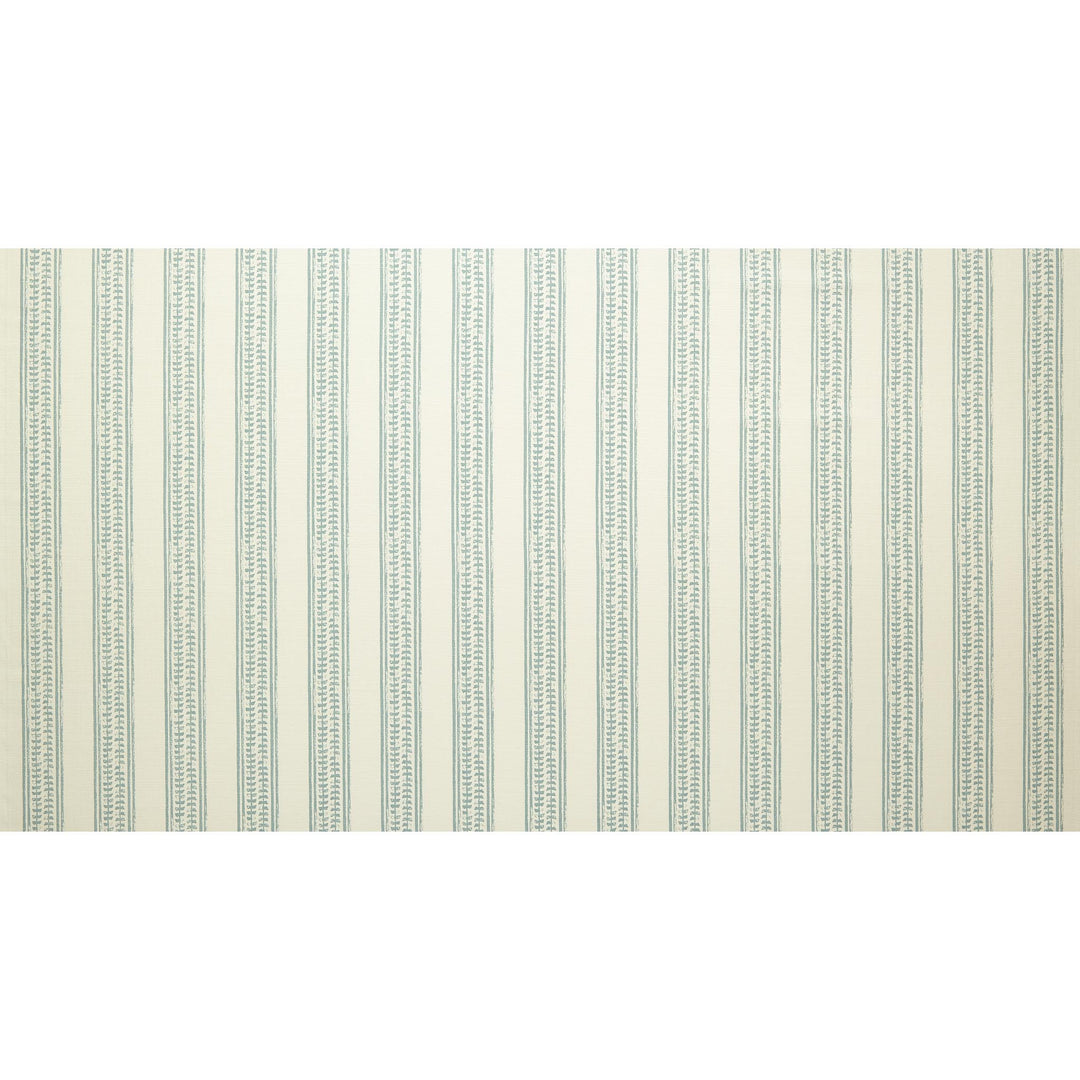 Astor Leaf Fabric in Sea Glass