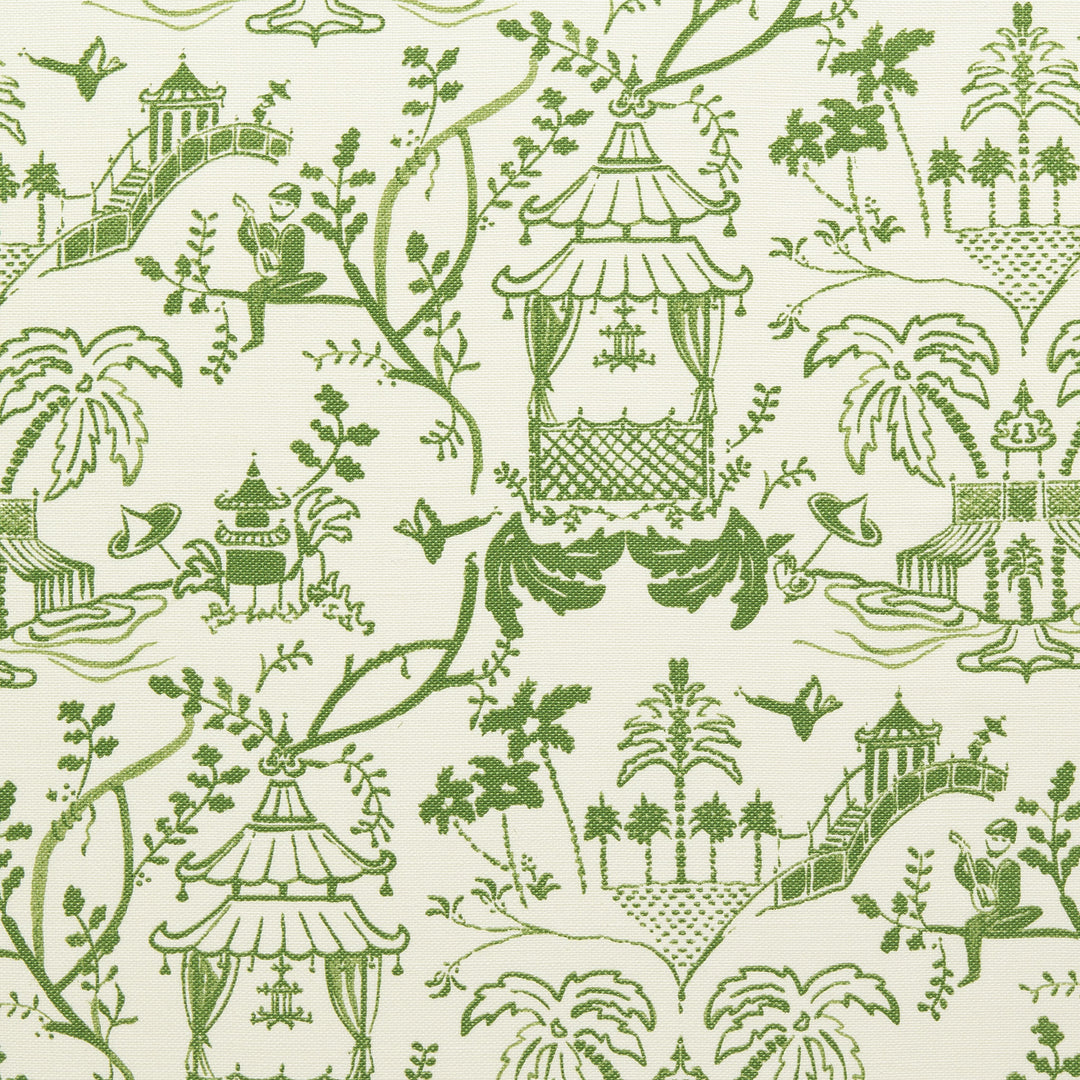 Mulberry Fabric in Moss