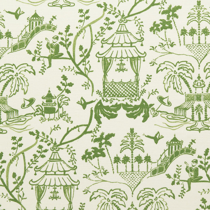 Mulberry Fabric in Moss