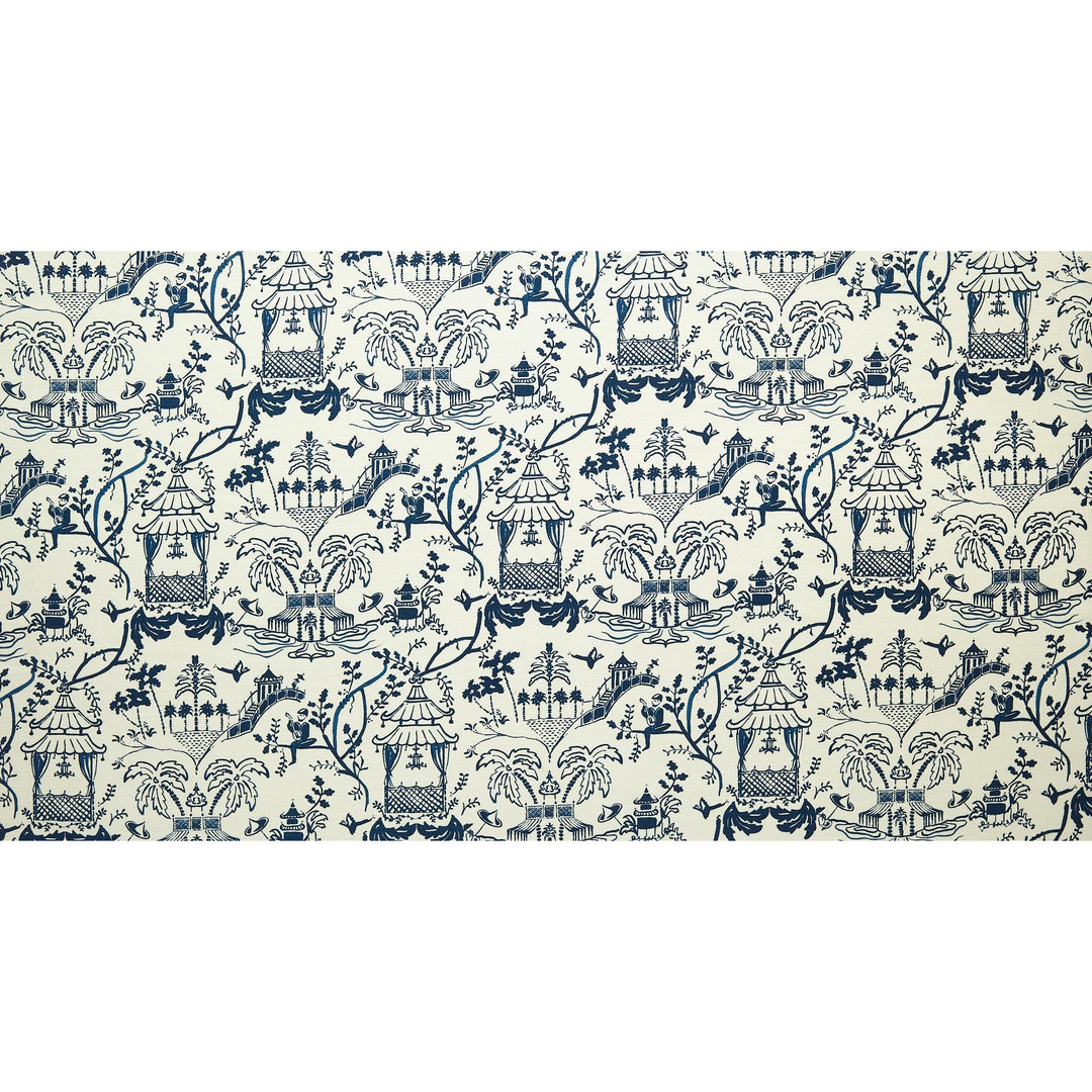 Mulberry Fabric in Indigo