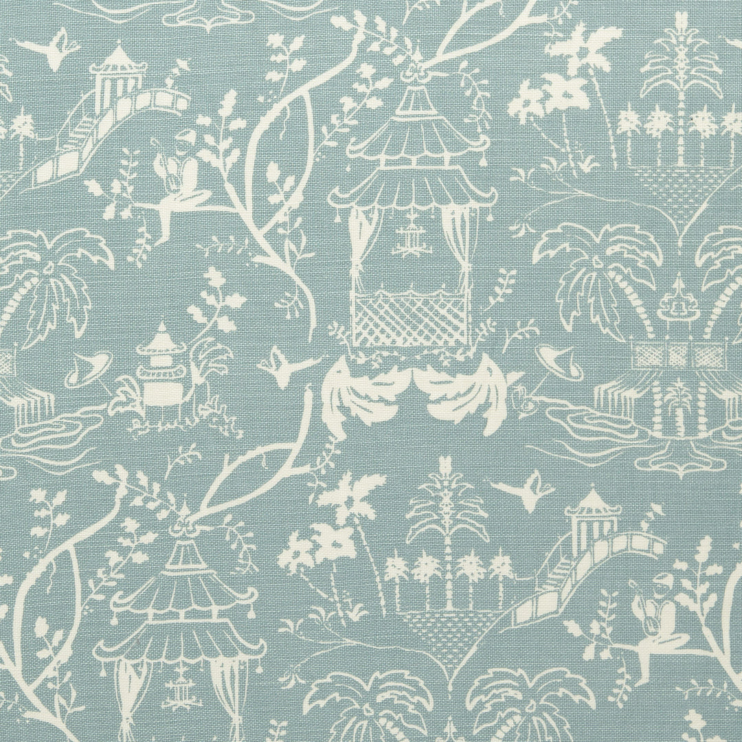 Mulberry Reverse Fabric in Sea Glass