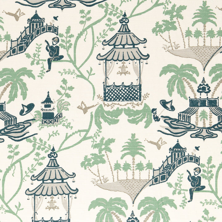Mulberry Multi Fabric in Storm