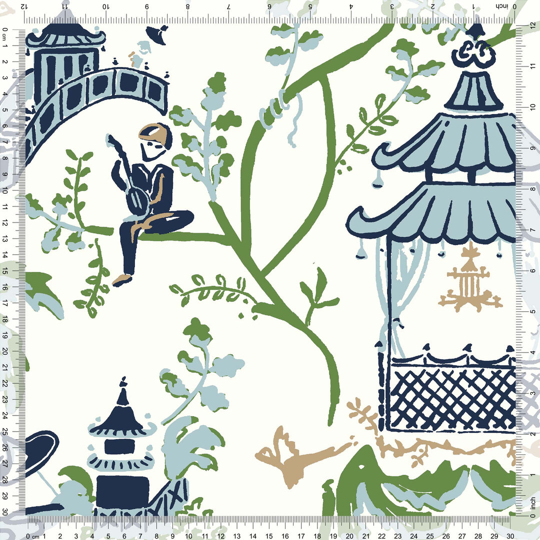 Mulberry Multi Wallpaper in Jungle