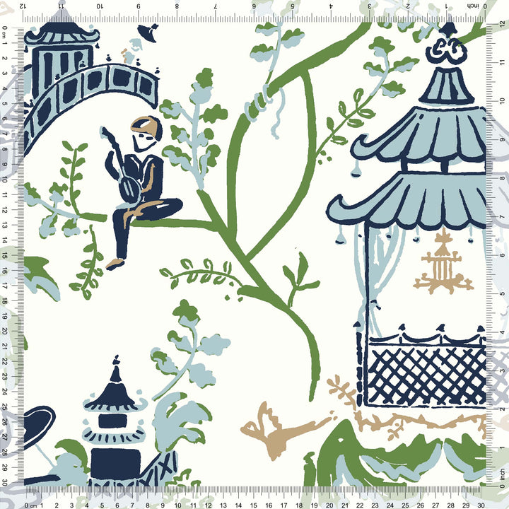 Mulberry Multi Wallpaper in Jungle