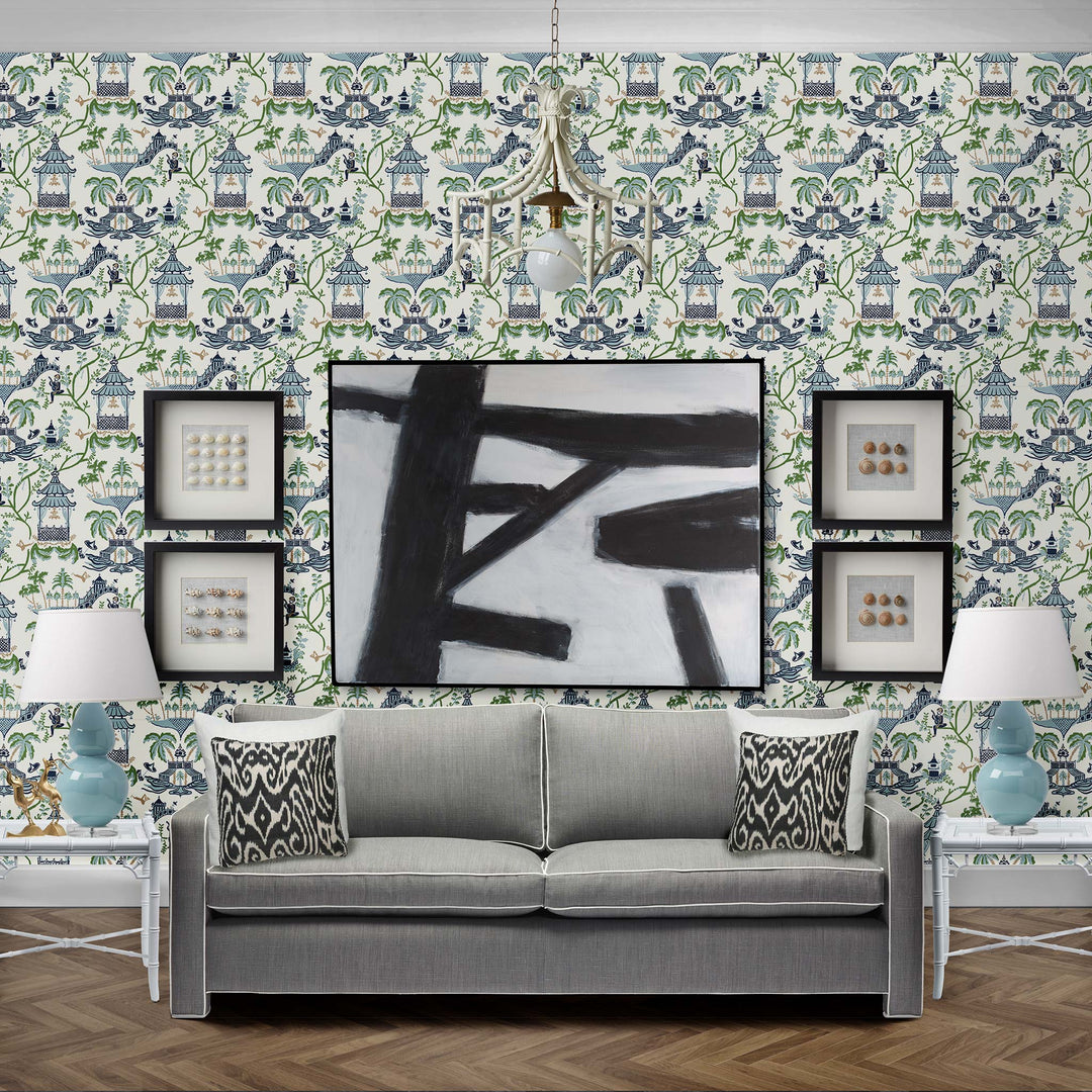 Mulberry Multi Wallpaper in Jungle