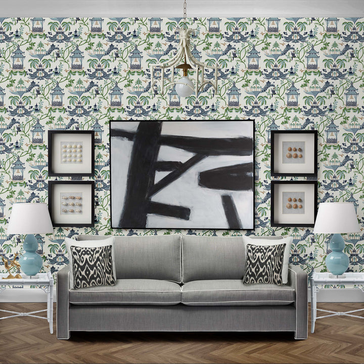 Mulberry Multi Wallpaper in Jungle
