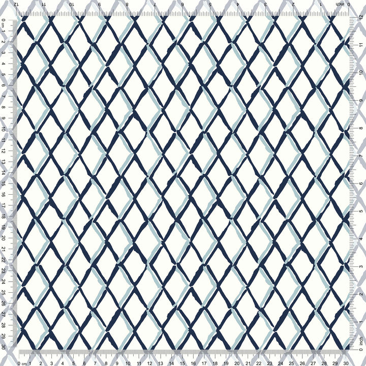 Lexington Wallpaper in Indigo