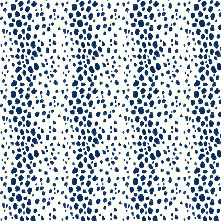 Park Avenue Wallpaper in Indigo