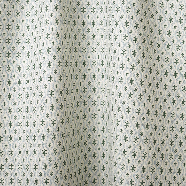 Dausa Fabric in Olive Sky