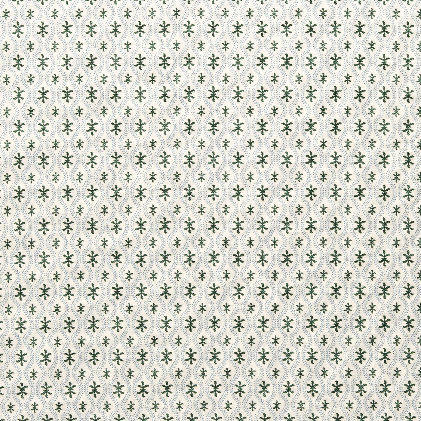 Dausa Fabric in Olive Sky