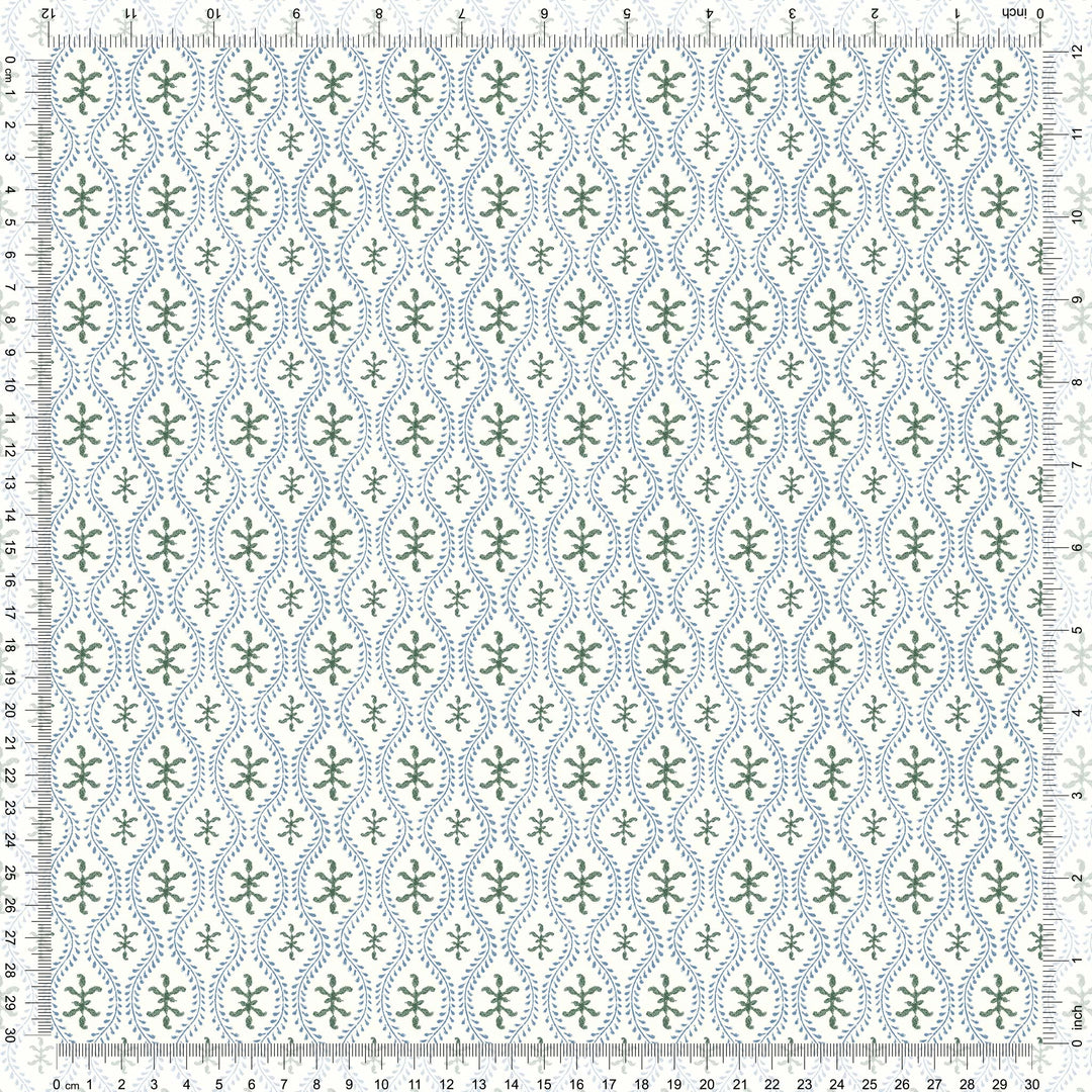 Dausa Wallpaper in Olive Sky
