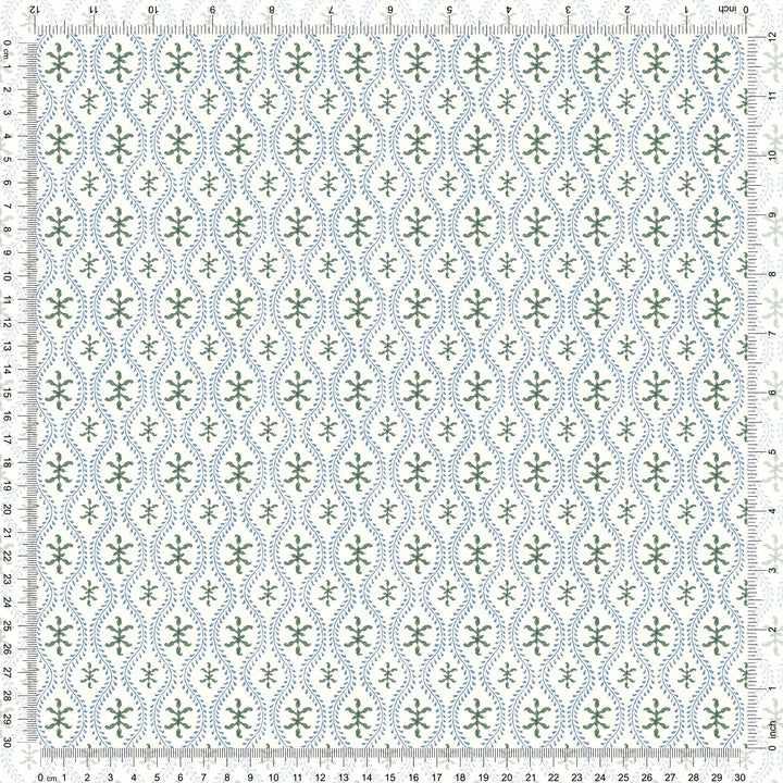 Dausa Wallpaper in Olive Sky