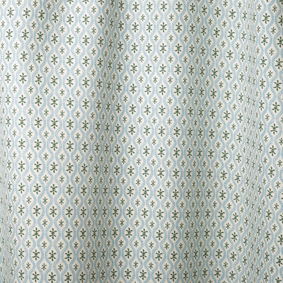 Dausa Fabric in Olive Delft