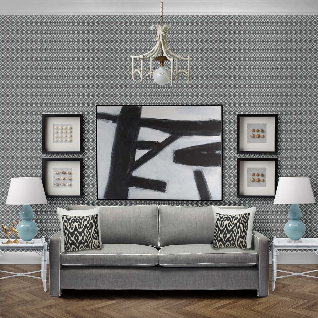 Ravello Wallpaper in Stone