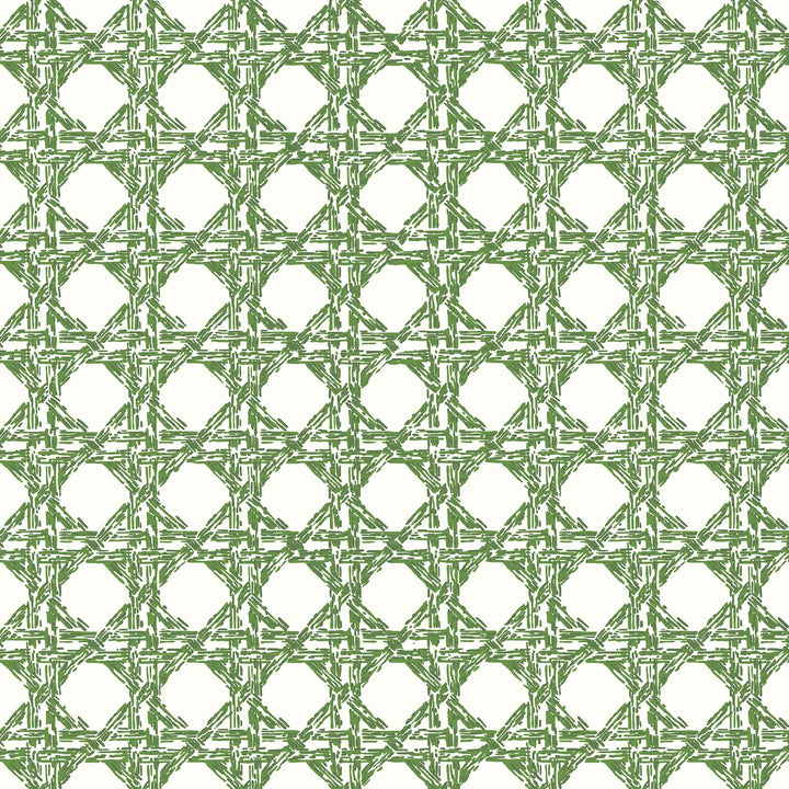 Nevis Wallpaper in Moss