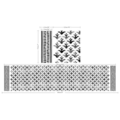 Measurements for Astor Coral Fabric 